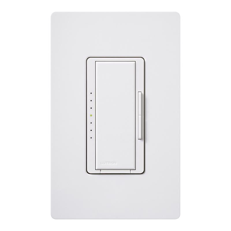 Lutron Maestro White 150 W 3-Way Dimmer Switch 1 pk