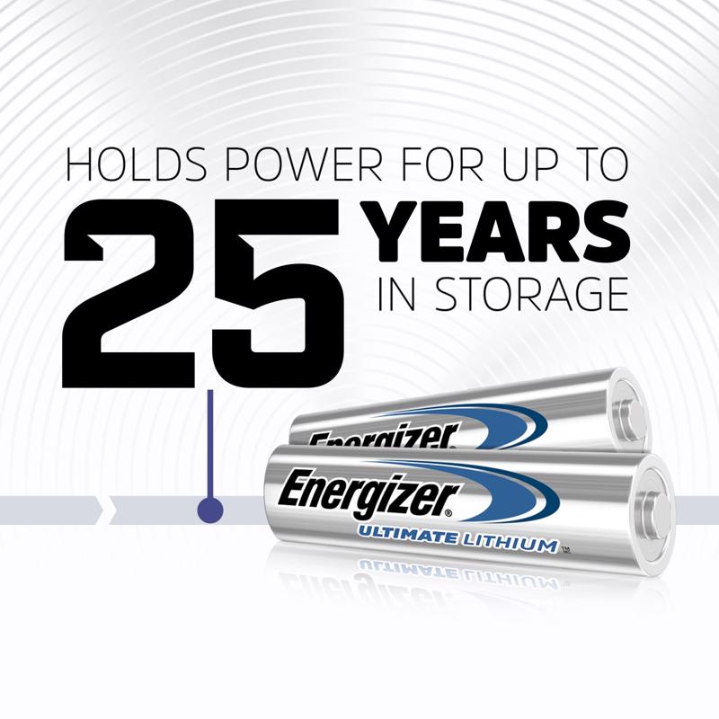 Energizer Ultimate Performance Lithium AA 1.5 V Camera Battery L91BP-4 4 pk