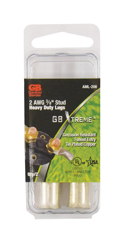 LUG XTREME 2AWG 3/8"STUD