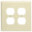 WALLPLATE OVRSZD 2G-R IV
