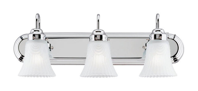 WALL BRACKET 3LT CHROME