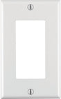 DECORA WALLPLATE 1G WHT