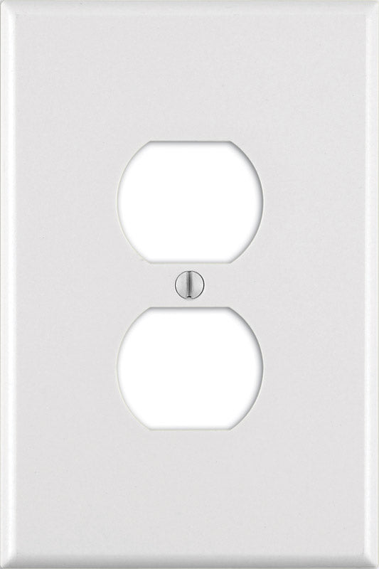 WALLPLATE OVERSIZE1G WHT