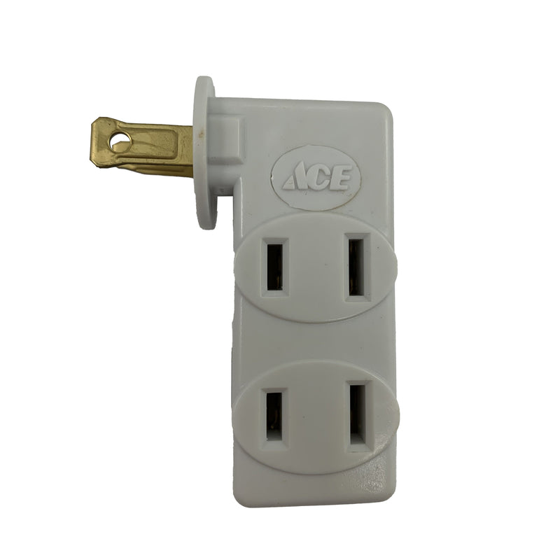 Ace Polarized 3 outlets Adapter 1 pk