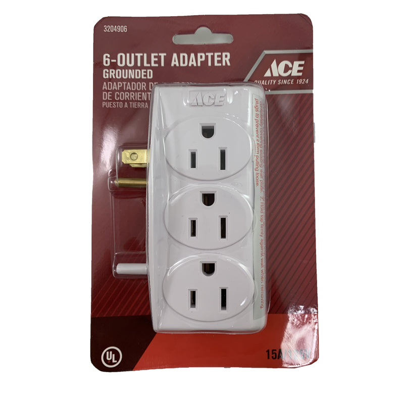 ADAPTER 6OUTLET GRND