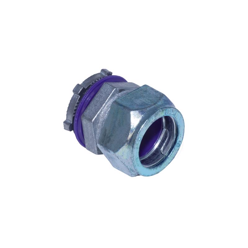 Sigma Engineered Solutions ProConnex 1 in. D Die-Cast Zinc Rain-Tight Compression Connector For EMT
