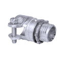 Sigma Engineered Solutions 1 in. D Die-Cast Zinc Squeeze Connector For BX, MC and FLEX 1 pk