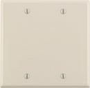 BLANK PLATE 2GANG LT ALM