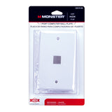 WALLPLATE 1-PORT WHITE