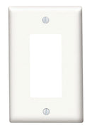 WALLPLAT 1G RECTANGL WHT