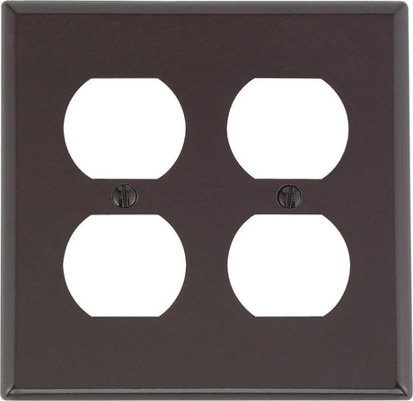 WALLPLAT DPLXRECE 2G BRN