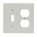 WALLPLATE DUPLX/TGLE GRY