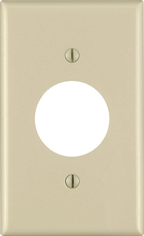 WALLPLATE 1G OUTLT IVORY