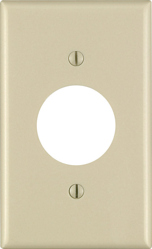 WALLPLATE 1G OUTLT IVORY