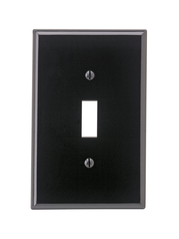 WALLPLATE SWITCH 1G BLK