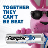 Energizer Ultimate Litmium Performance Lithium Ion AA 1.5 V 3 mAh Electronics Battery L91BP-8 8 pk