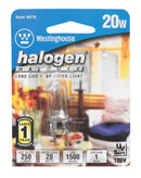 LAMP HALOGEN T-4 20 WATT