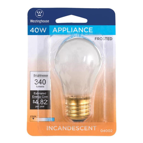 BULB APPLIANCE FROST 40W