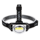 Dorcy 150 lm Black LED Headlight AAA Battery