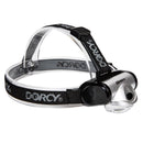 Dorcy 150 lm Black LED Headlight AAA Battery