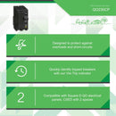 Square D QO 30 amps Plug In 2-Pole Circuit Breaker