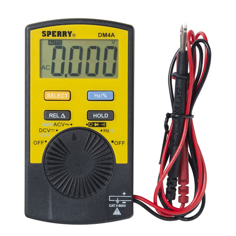 Sperry 200mV/2/20/200/1000 VAC/VDC V Digital Multimeter