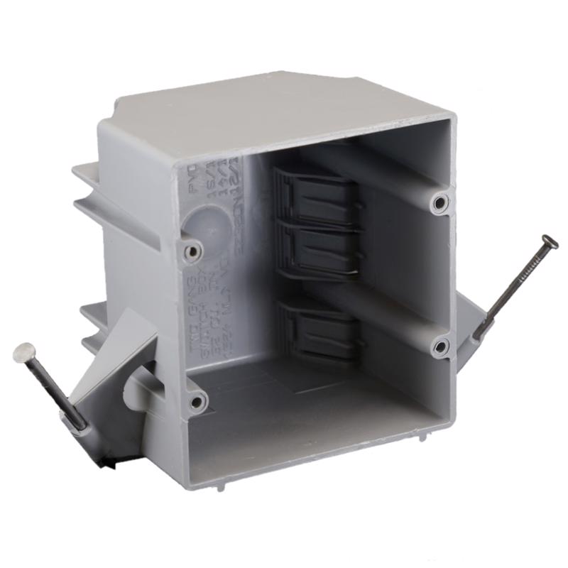 BOX DBL GNG PVC NW 32CU"