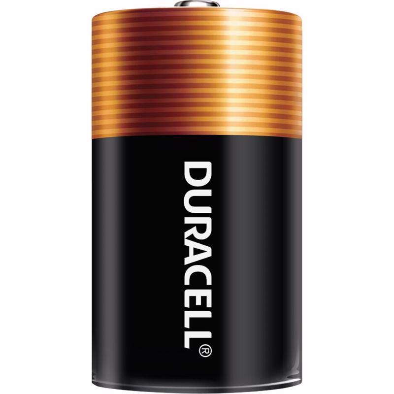 Duracell Coppertop D Alkaline Batteries 2 pk Carded