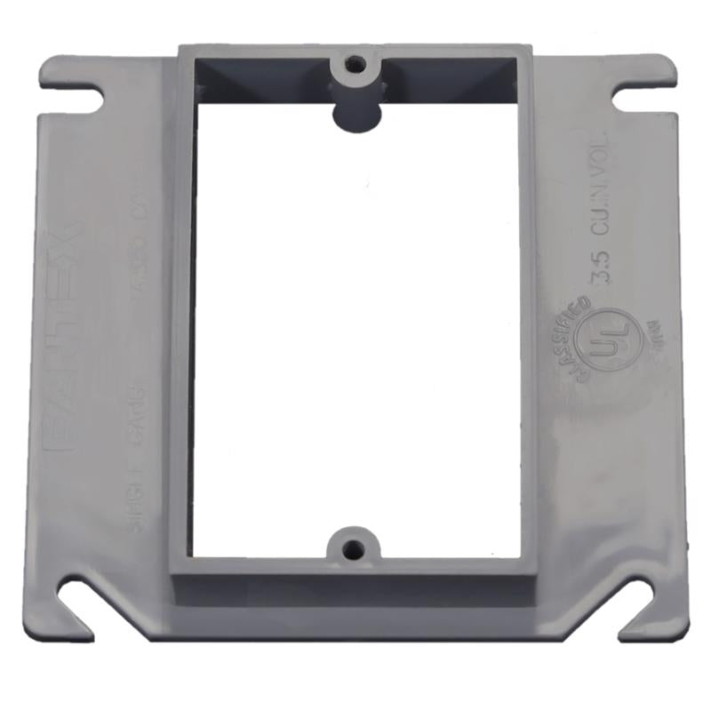 COVER SWITCH PVC SGL1/2"