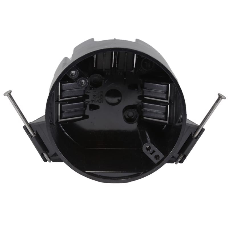 CELING BOX W/NAIL BLK