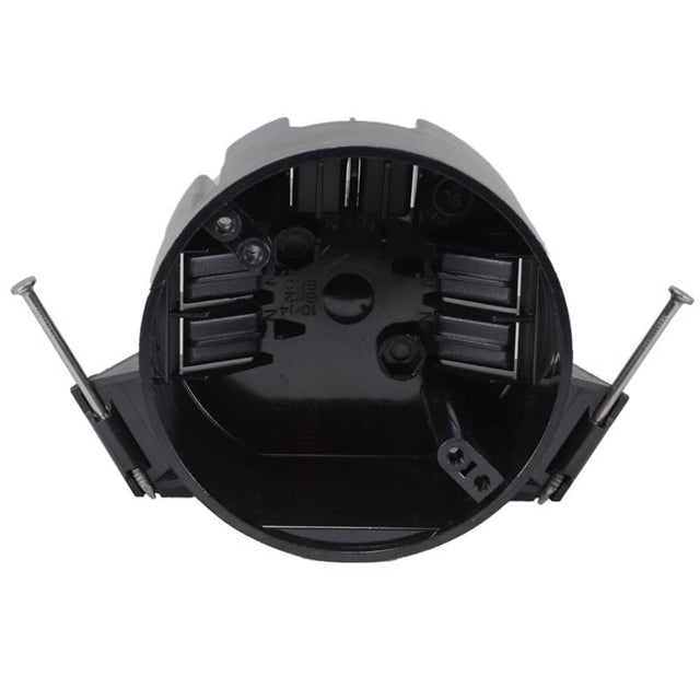 CELING BOX W/NAIL BLK