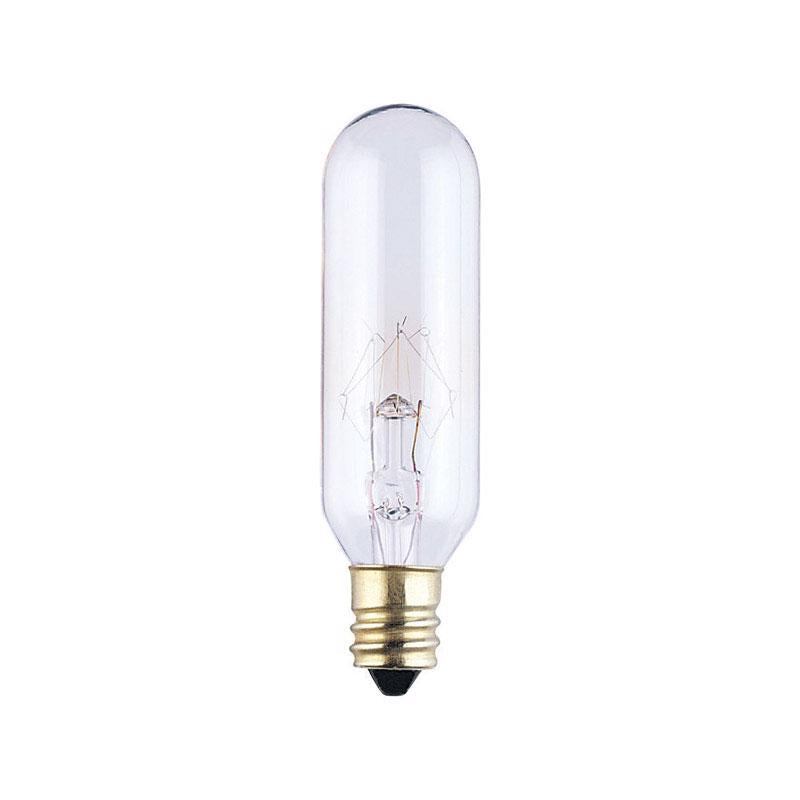 Westinghouse 15 W T6 Tubular Incandescent Bulb E12 (Candelabra) Soft White 1 pk