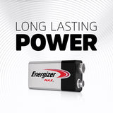 Energizer Max Premium 9-Volt Alkaline Batteries 1 pk Carded