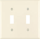 WALLPLT 2G STD TOG LT AL