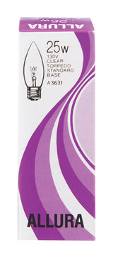 BULB DECO 25W CL MD 130V