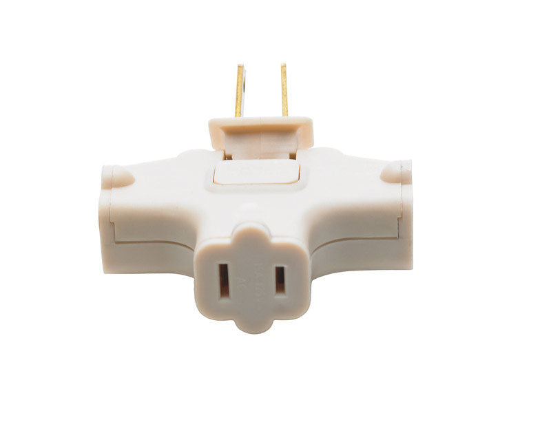 Ace Polarized 3 outlets Swivel Tap Adapter 1 pk