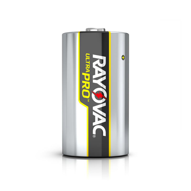 Rayovac Ultra Pro D Alkaline Batteries 6 pk Shrink Wrapped