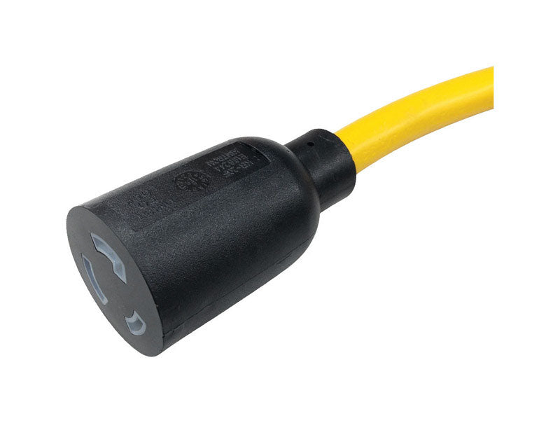 Ace Outdoor 10 in. L Yellow Adapter Cord 12/3 STW