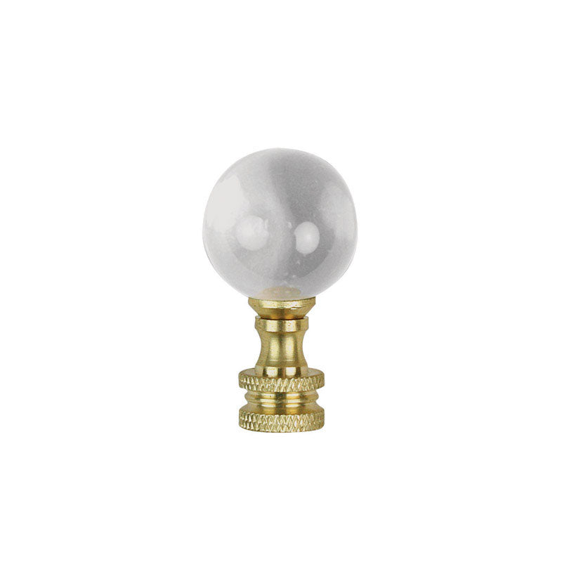 GLASS BALL FINIAL