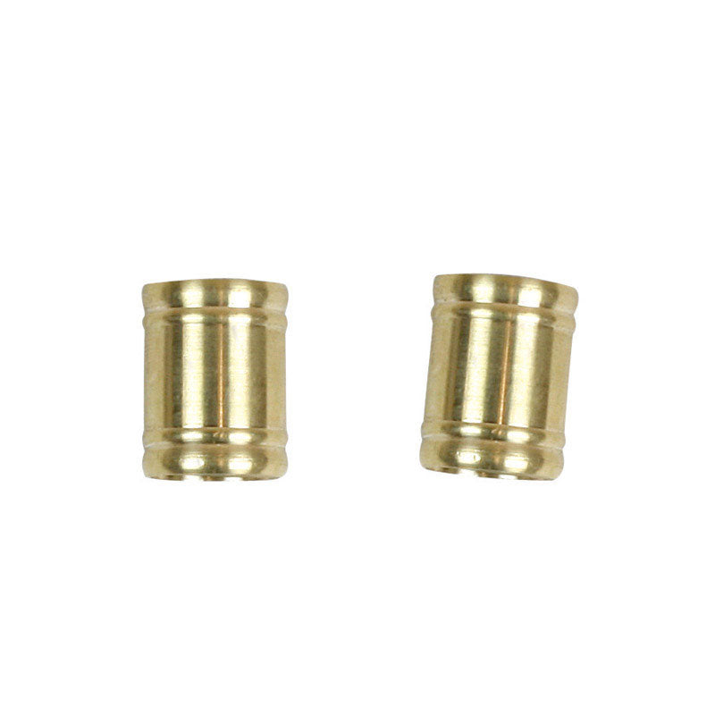 COUPLINGS 1/8" BRASS PK2