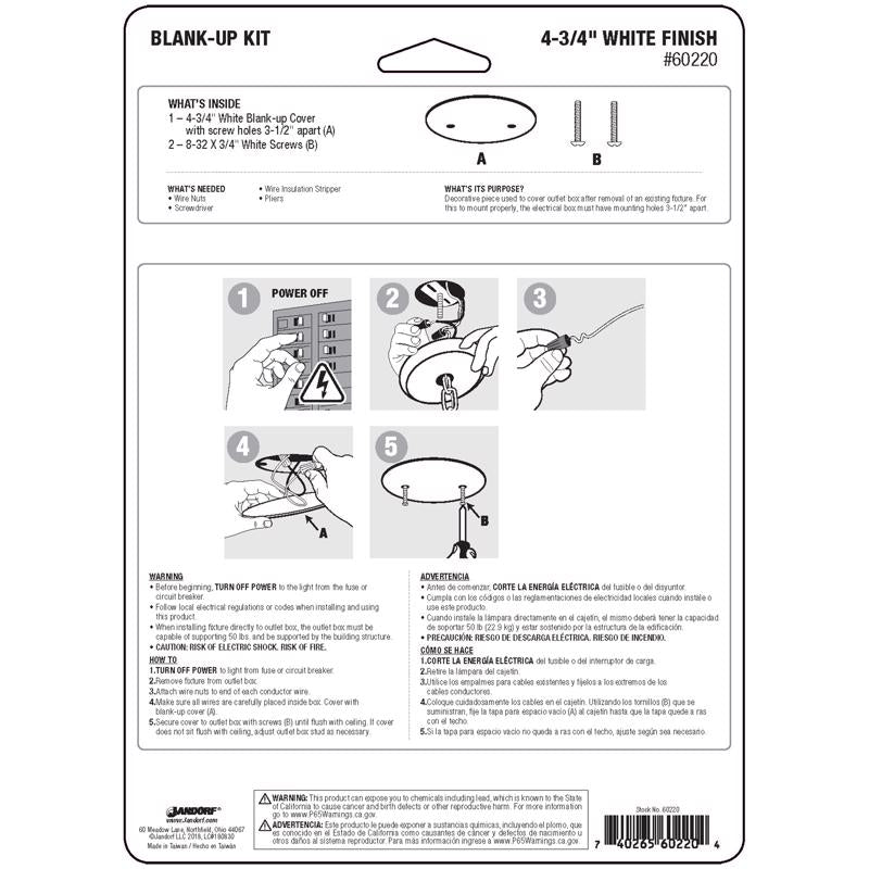 Jandorf Blank Up Kit