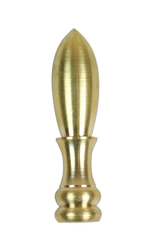 FINIAL 2" BRASS PK/1