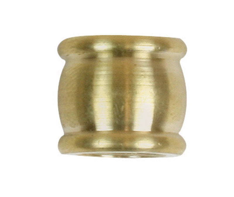 BRASS COUPLING1/4 X 1/8