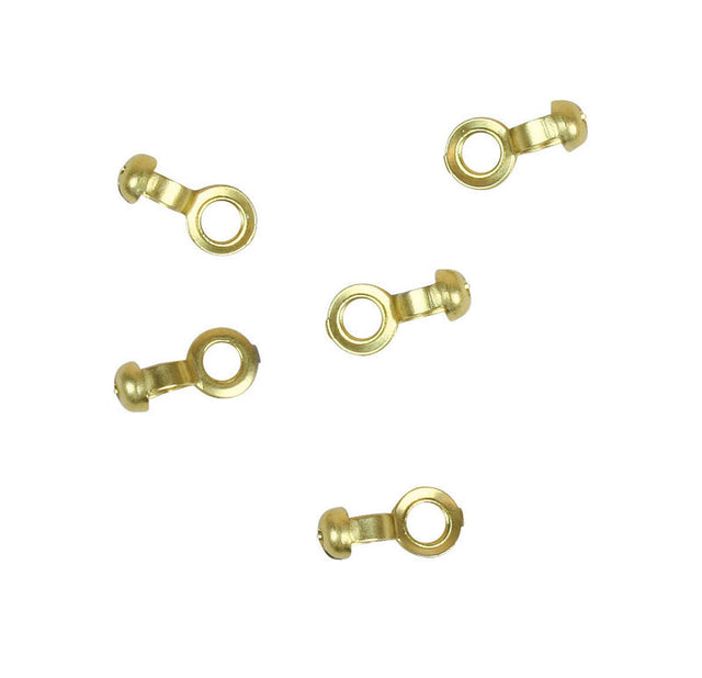 COUPLING #6 BRASS PK/5