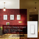 Lutron Diva White 150 W 3-Way Dimmer Switch 1 pk