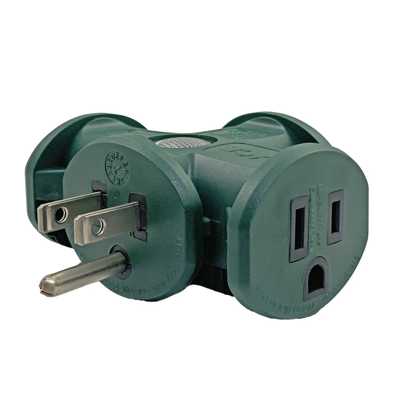 Ace Grounded 3 outlets Adapter 1 pk