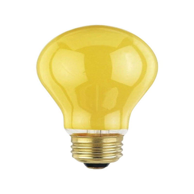 Westinghouse 60 W A19 A-Line Incandescent Bulb E26 (Medium) Yellow 2 pk