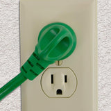 Conntek Indoor 6 ft. L Green Extension Cord 16/3 SJTW