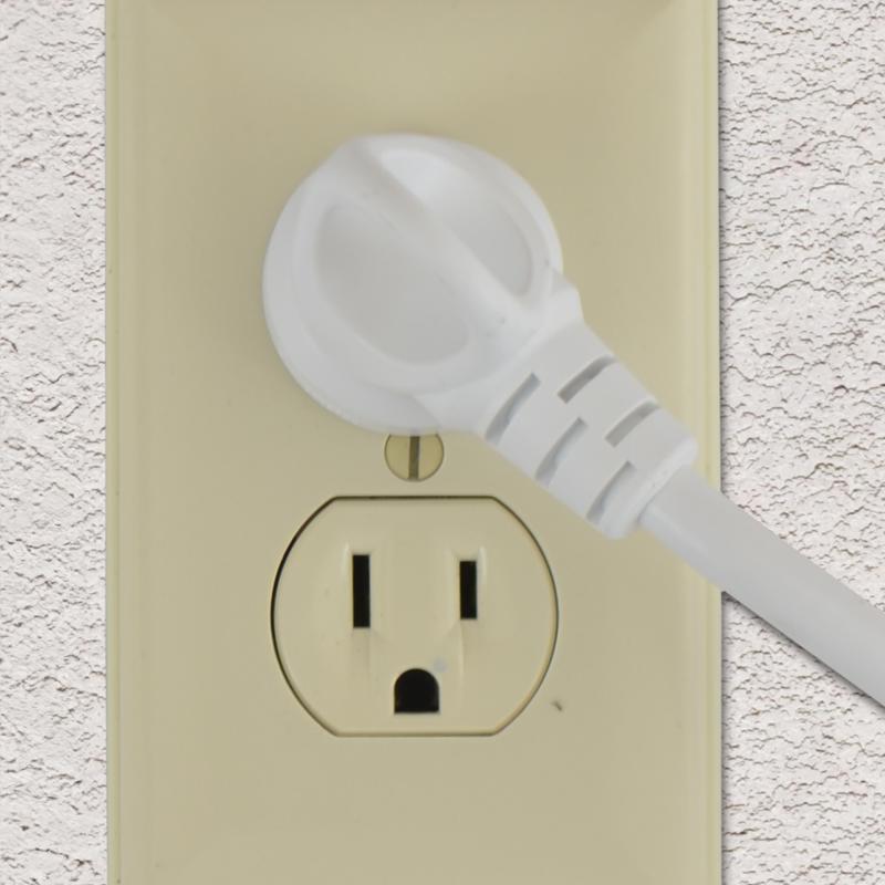 Conntek Indoor 15 ft. L White Extension Cord 16/3 SJTW