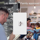 Lutron Toggler White 150 W 3-Way Dimmer Switch 1 pk